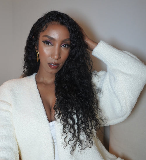 Virgin Brazilian Deep Wave Standard Lace Frontal